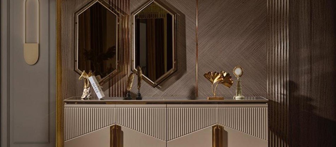 Aynalı Konsol Tasarımlarında Modern ve Klasik Çizgiler
